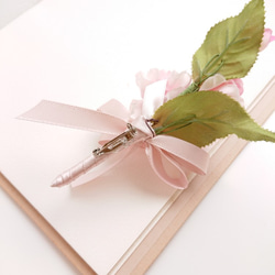 春歌【胸花】櫻桃樹·柔粉色 第5張的照片