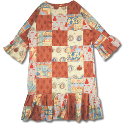 PATCHWORK ONEPIECE｜パッチワークワンピース｜RPO29 1枚目の画像