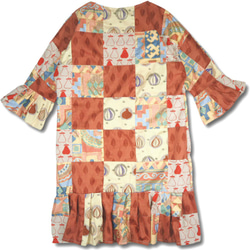 PATCHWORK ONEPIECE｜パッチワークワンピース｜RPO29 2枚目の画像