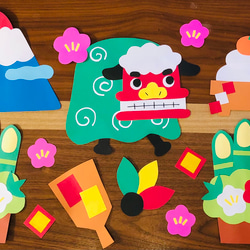 壁面飾り 冬 お正月 打版紙 Saki's factory☆ 的作品 13027606