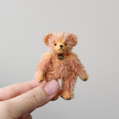 ミニチュアテディベア アンティーク風 ぬいぐるみ Guild of small
