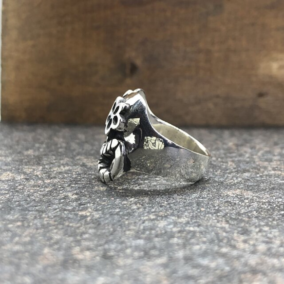 Aloha Skull Ring "アロハなスカルのリング” 3枚目の画像