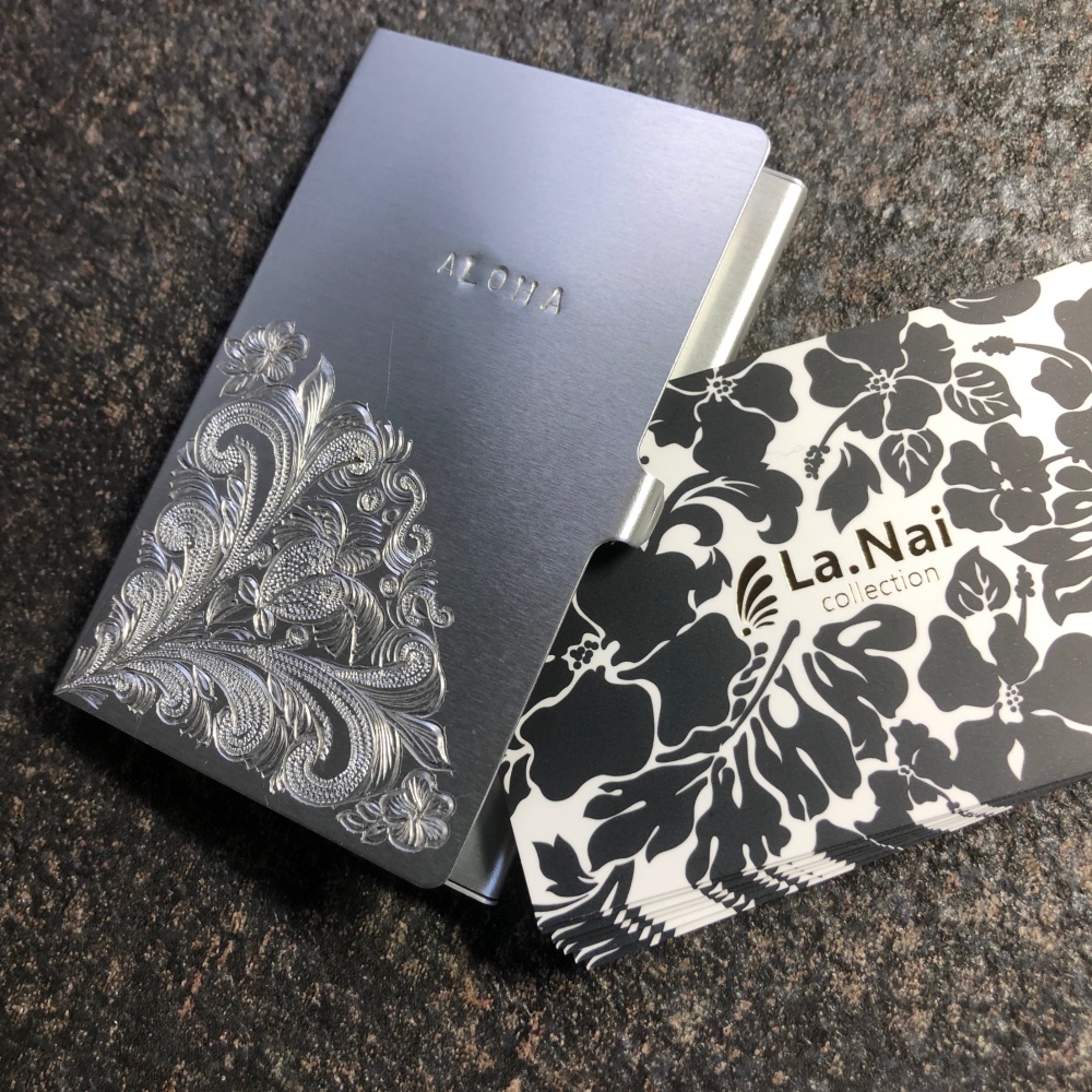 Hawaiian Business Card Case "ハワイを感じる名刺入れ”