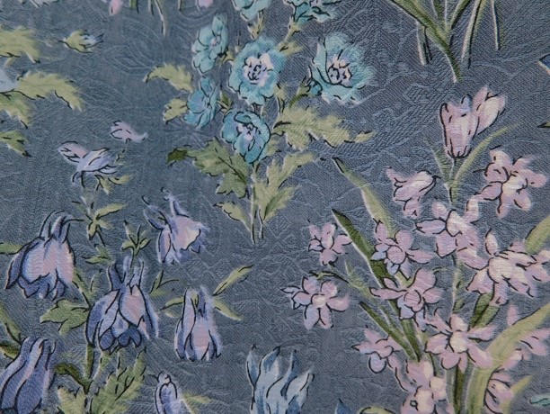 朝夕で早変わり! 気分も変わるリバーシブルスカート[フラワー][ネイビー]