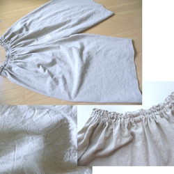 [シームポケット]＊出番多し! デイリーエース＊チノクロスのガウチョパンツ[11色展開]オリーブ/チャコールグレー/～ 17枚目の画像