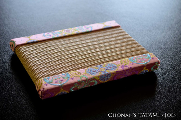 チャイナドレスミニ畳-ピンク系 1枚目の画像