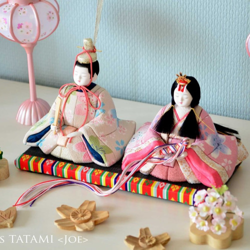 特殊畳縁】雛人形にぴったりなミニ畳（墨染色）｜ひな祭り・おひな様