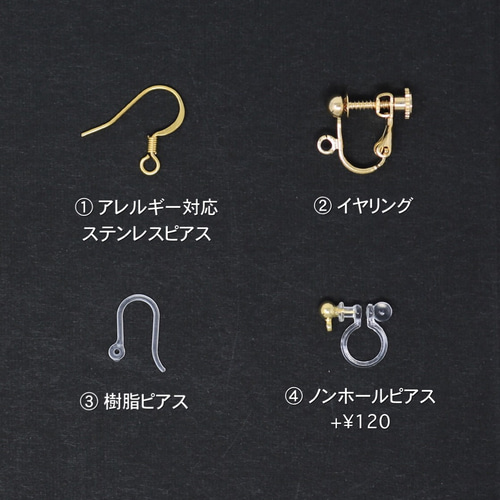 値引【新品】バレリーナ パニエ フック式ピア ドンキホーテ」バレリーナ ピアス&イヤリング ピアス（フック