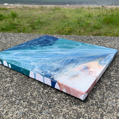 フルイドアート【天王星のそら】流動アート 絵画 U are T 通販