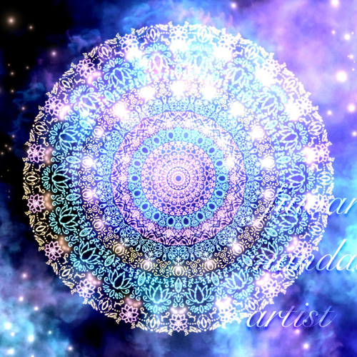 曼陀羅アート　〜開眼〜 曼荼羅アート「煌き」｜Mandala art “Sparkle” | 幸運を呼ぶ