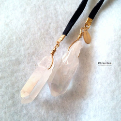 Deer skin leather rope necklace 4枚目の画像