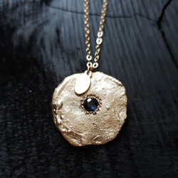 ​​Disc Blue sapphire statement necklace 3枚目の画像