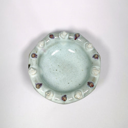 桃灰釉デザート皿 4枚目の画像