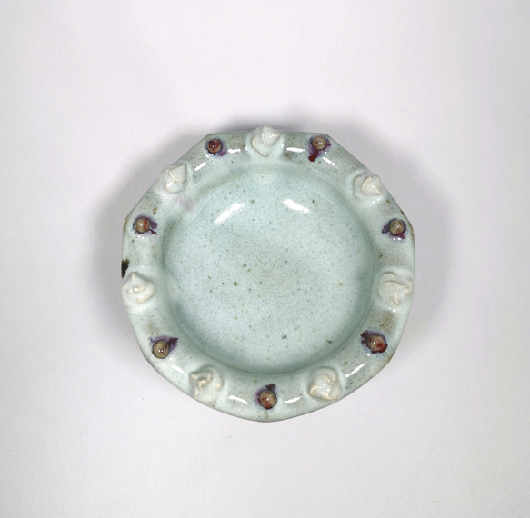 桃灰釉デザート皿 4枚目の画像