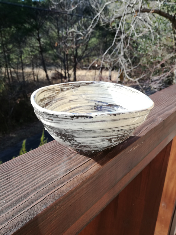 刷毛目三角どんぶり鉢 お椀・ボウル・鉢 東条秋津窯 通販 3429603