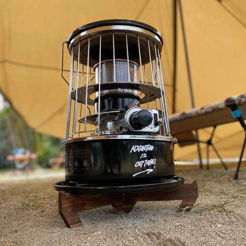 送料無料☆丸型石油ストーブ☆ 折り畳み三脚 キャンプ アウトドア