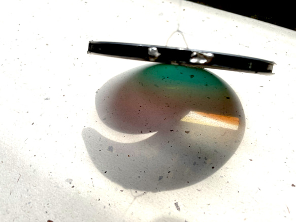 太陽と波　ステンドグラス　サーフィンからのインスピレーション 2枚目の画像