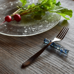 カトラリーレスト２本組　Blue 4枚目の画像