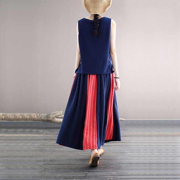 波西米亞風格裙子夏日時尚設計2133 第5張的照片