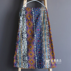 ボヘミア風 スカート 夏　お洒落なデザイン 6枚目の画像