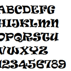 キーホルダー （英数字） 3枚目の画像
