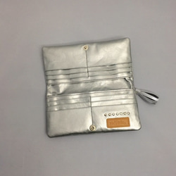 長財布 （７まるシルバー） 3枚目の画像