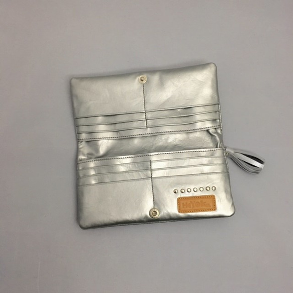 長財布 （７まるシルバー） 3枚目の画像