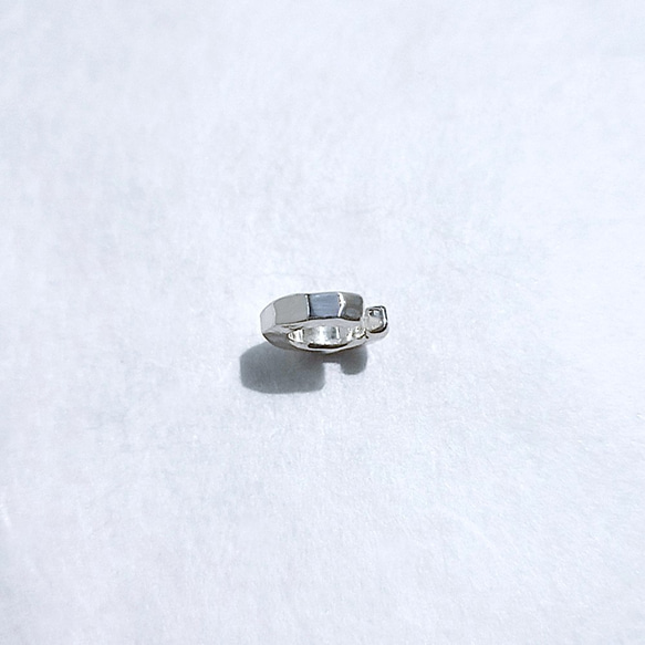 <鎚目> earcuff S - pure silver / イヤーカフ S - 純銀 2枚目の画像