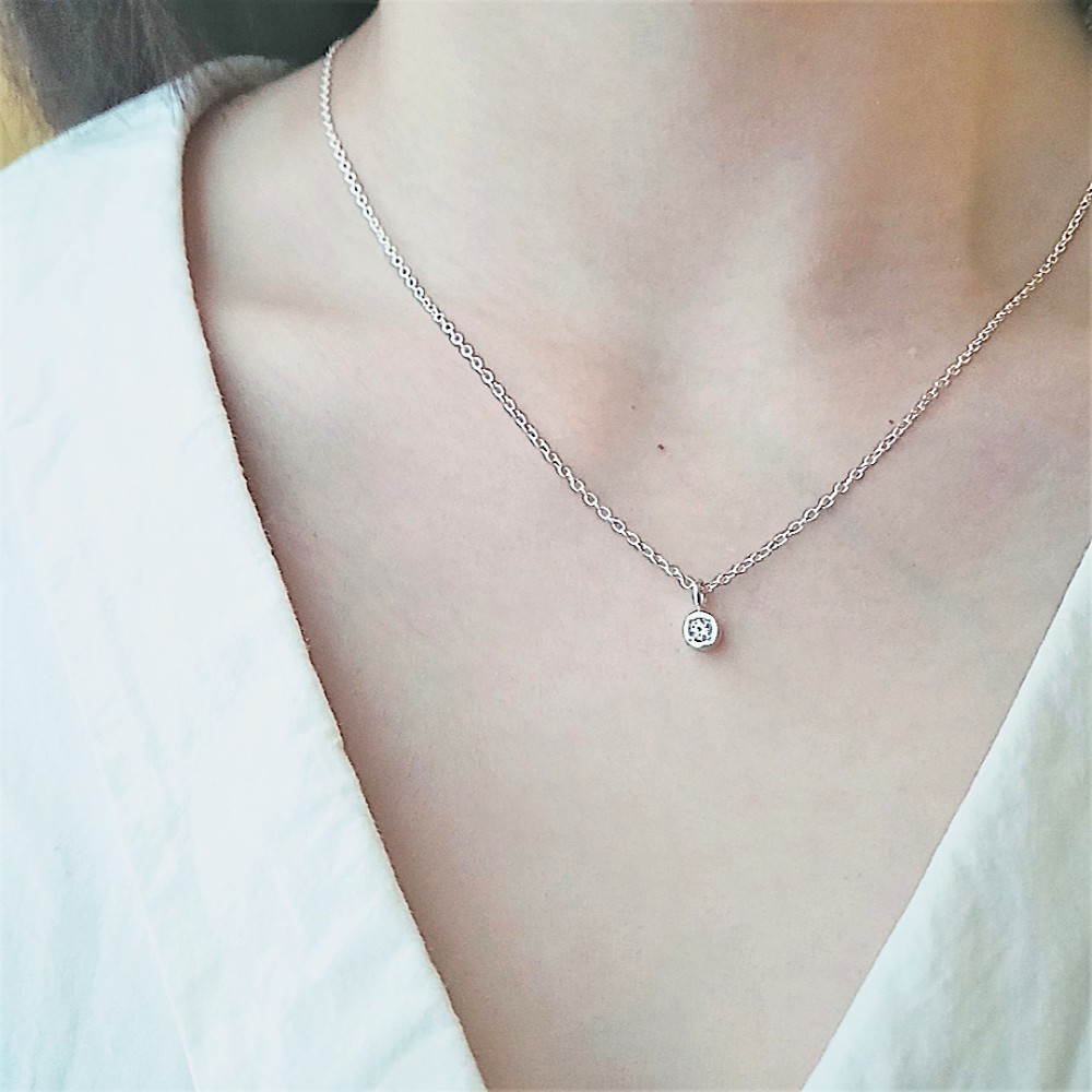 <鏡面> classic top - silver / クラシック石留トップ