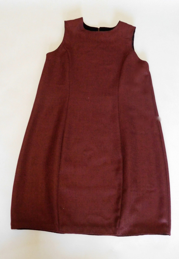 《試作品》バルーンシルエットのジャンパースカート 1枚目の画像