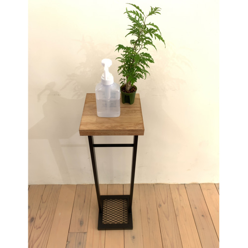 アイアン製アルコールポンプスタンド お洒落 インテリア コロナ対策