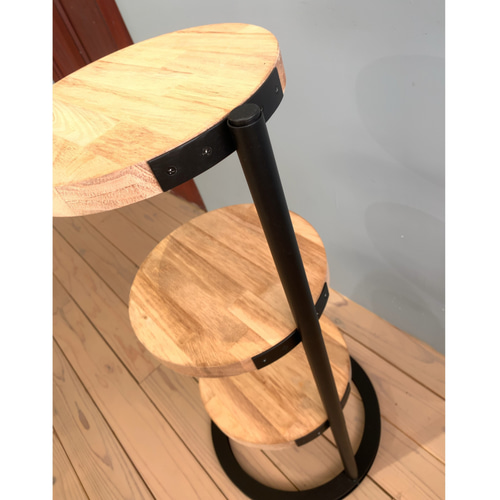 昭和レトロ 3段 回転ラック　小物入れ 楽天市場】スチールラック3段 幅60cm 奥行25cm 高さ61.8cm
