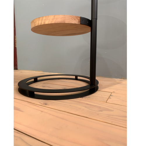 ３６０度回転ラック　３段　アイアン家具　カフェ風　漢前　植物棚 0_f75c54240dd790a7662087d94473