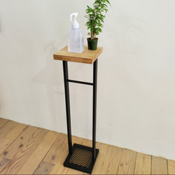 ３６０度回転ラック　３段　アイアン家具　カフェ風　漢前　植物棚 360度回転ラック 3段 アイアン家具 カフェ風 漢前 植物棚