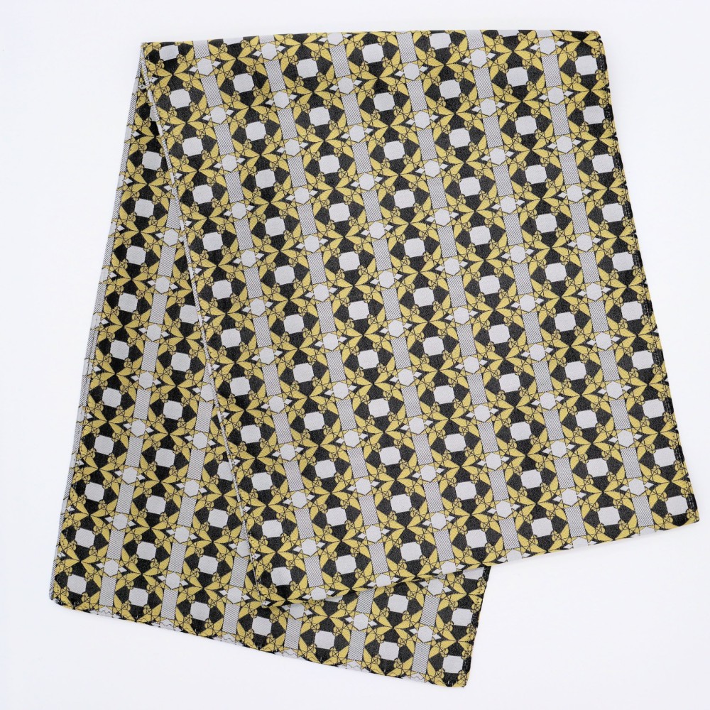 京の錦織　光峯錦織工房　北斎の柄を楽しむ　北斎指南鳥文　ストール