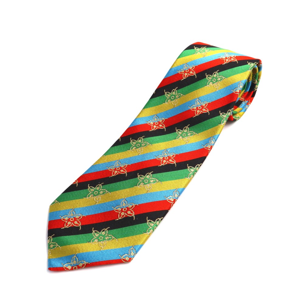 京の錦織　光峯錦織工房　干支の柄を楽しむ　子年（ねずみ）の柄　ネクタイ