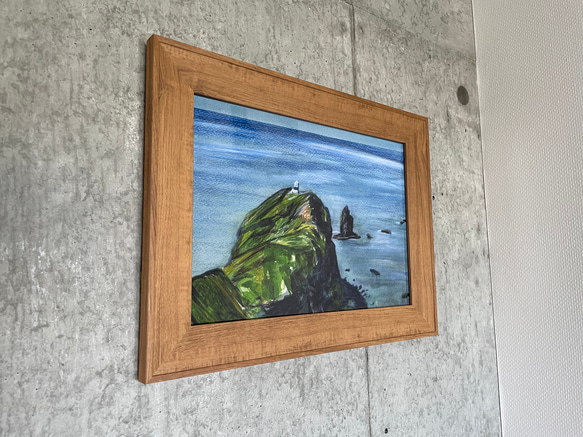 「神威岬」インテリアアート（額別売り） 2枚目の画像