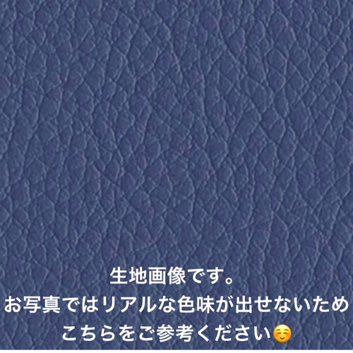 Giada ネイビー レザー ポーチ Giada ネイビー レザー ポーチ