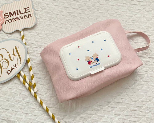 送料無料】持ち手付き！ おしりふきポーチ おしりふきケース お尻拭き