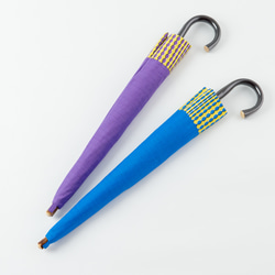 京都の伝統的な技法「手捺染(てなっせん)」仕上げ　二重張日傘（ローラー） 2枚目の画像