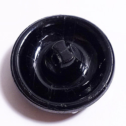 No.056 西ドイツ ヴィンテージ ガラスボタン 22mm 3枚目の画像