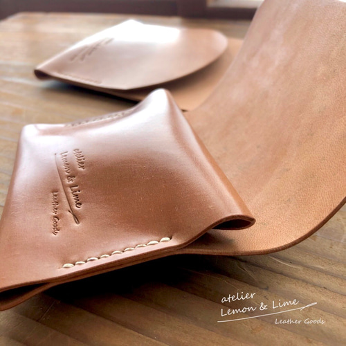 ホーウィンシェルコードバンで作った小銭入れ / Shell Coin Purse