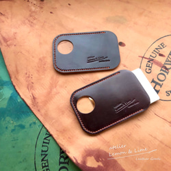 Horween シェルコードバン 札入れ 財布 ホーウィン 二つ折り ミニマル ホーウィンシェルコードバンで作った二折札入れ / Shell Classic