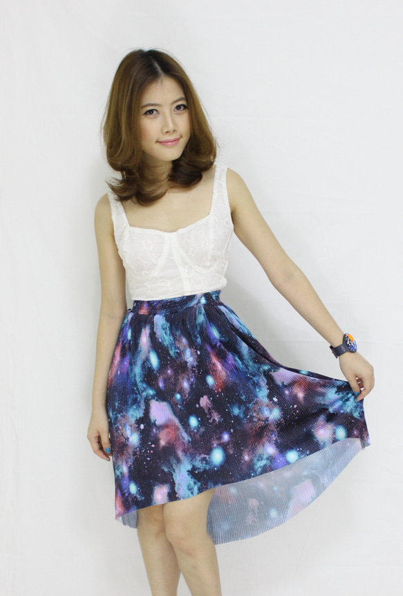 OUTER SPACE SKIRT 2枚目の画像