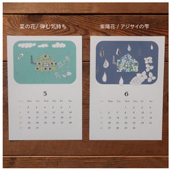 【 2022年カレンダー 】 家のイラスト / カレンダー / 1月始まり 7枚目の画像