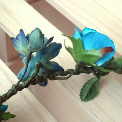 アジュールブルーの花冠 4枚目の画像