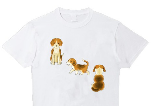 受注プリント全４色Ｔシャツ「犬いぬ戌」オリジナル☆大人から子供まで全てのサイズ対応 8枚目の画像