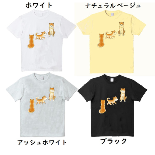 犬アートプリントシャツ セール】ドッグ アート プリントTシャツ/ アニマルプリントT