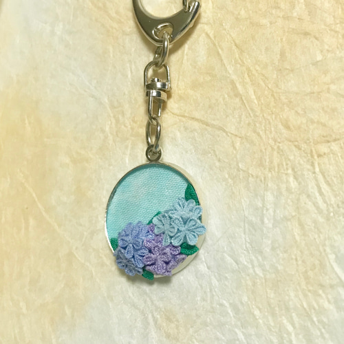 紫陽花のキーホルダー その他アクセサリー sayaca 通販 12690871