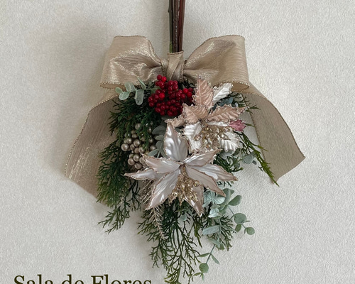 クリスマス スワッグ ＊＊アーティフィシャルフラワー スワッグ Sala